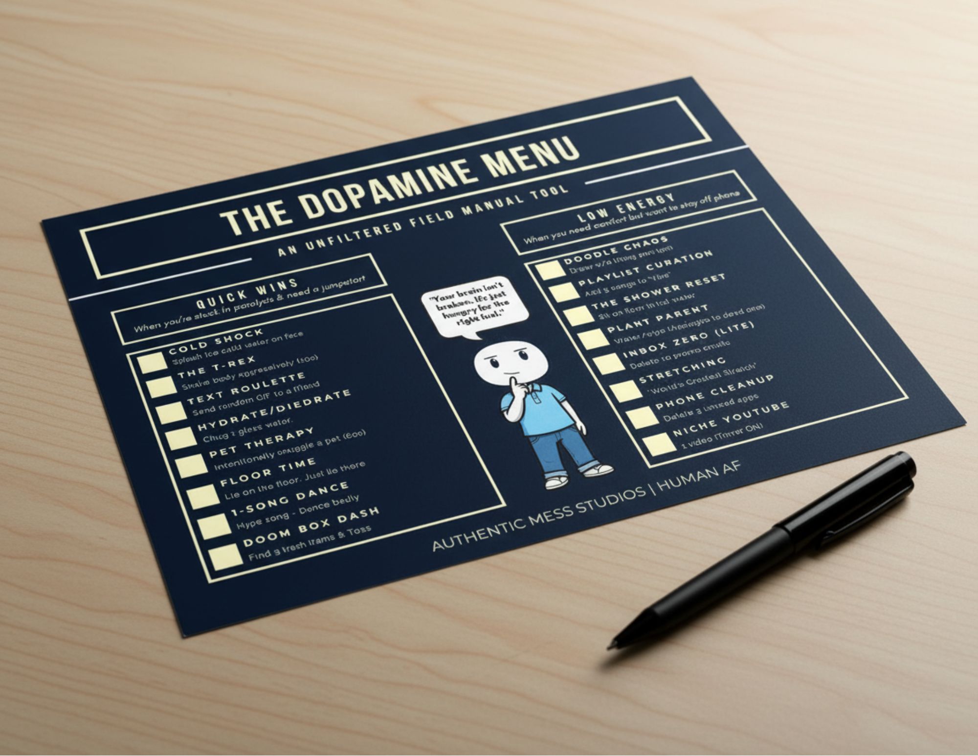 Dopamine Menu - Image 1